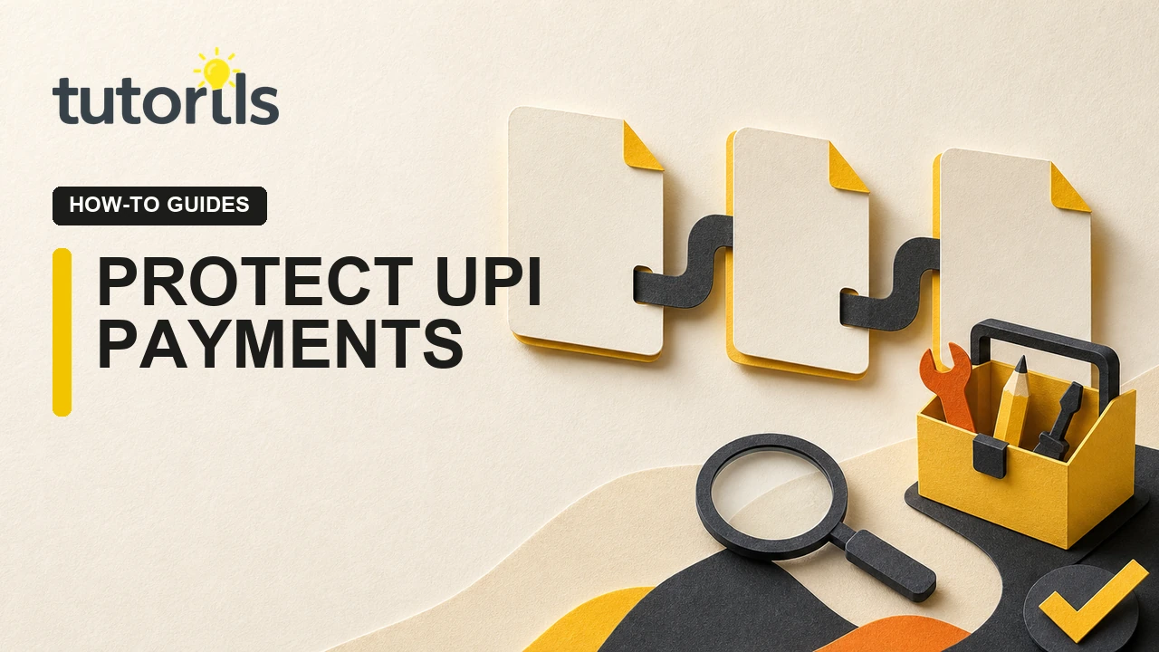 Realistic paper-craft illustration for How to Protect UPI Payments from Scams in 2026