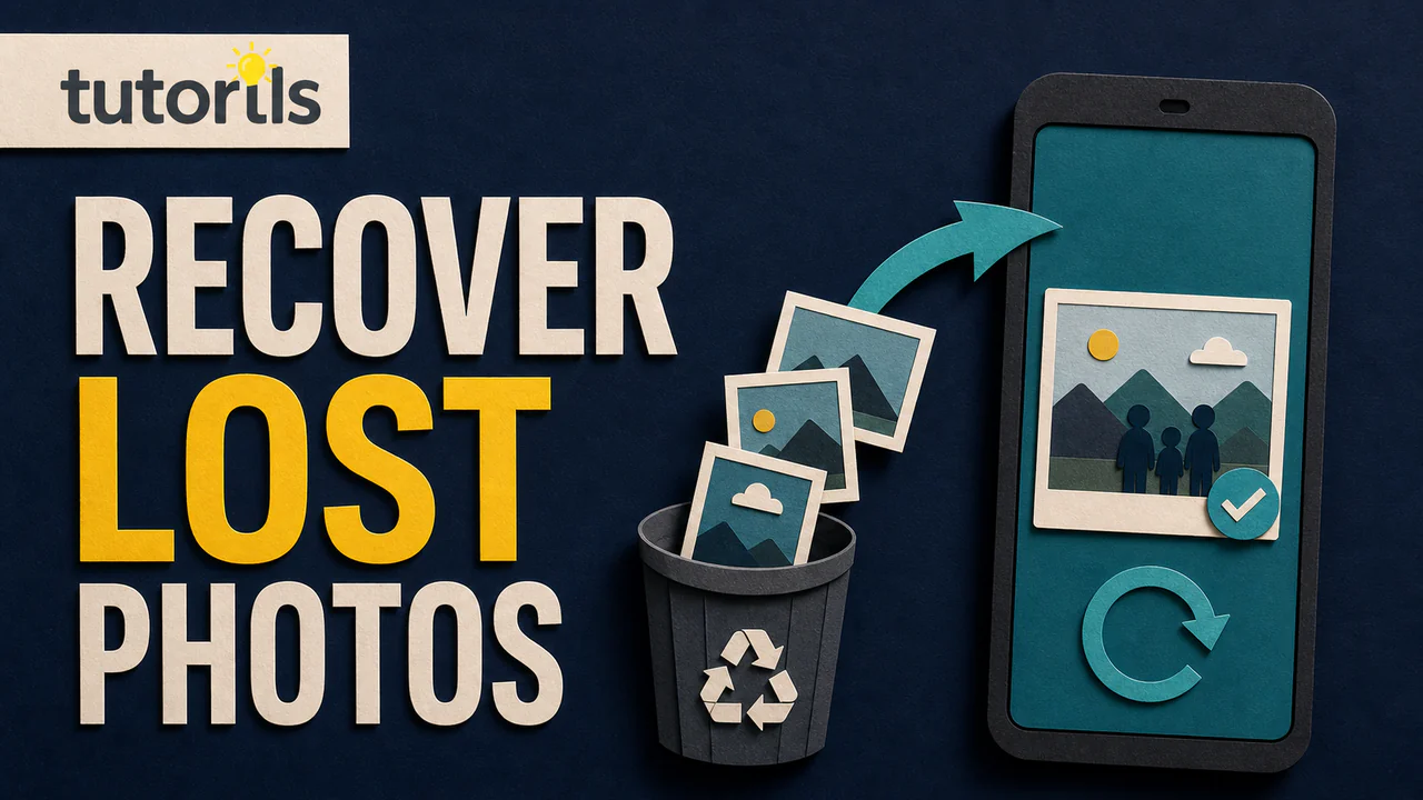 Paper-craft photos returning from a recycle bin to an Android phone