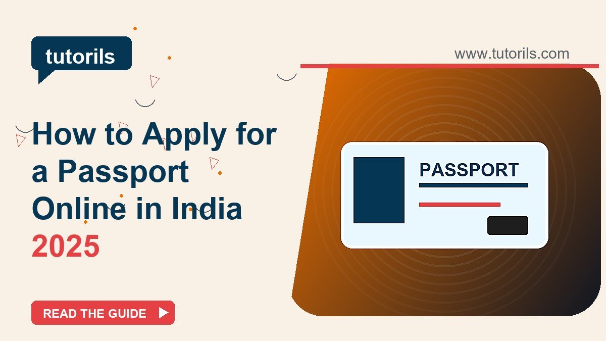 How to Apply for a Passport Online in India 2025 - Step by Step visual guide thumbnail