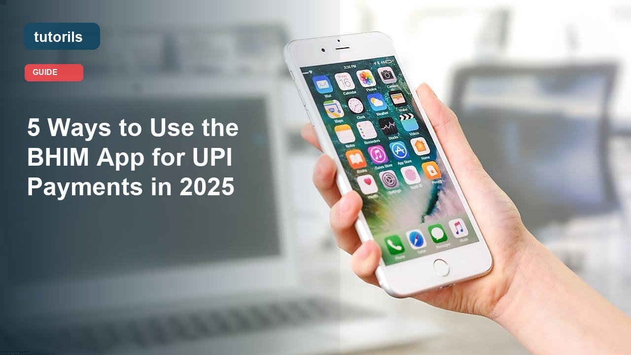 5 Ways to Use the BHIM App for UPI Payments in 2025 realistic Tutorils guide image