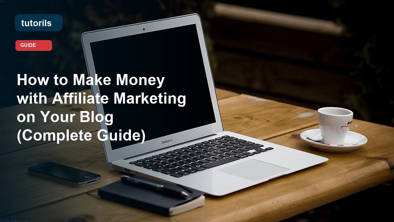 How to Make Money with Affiliate Marketing on Your Blog (Complete Guide) realistic Tutorils guide image