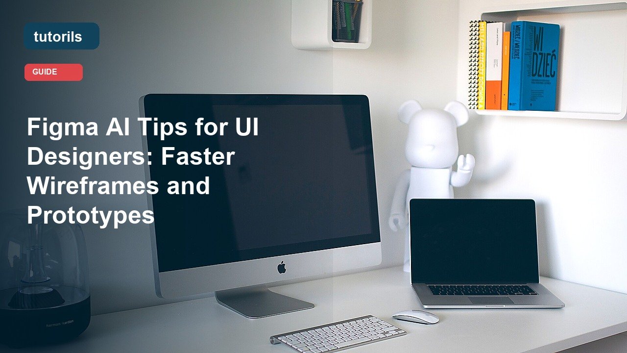 Figma AI Tips for UI Designers: Faster Wireframes and Prototypes realistic Tutorils guide image