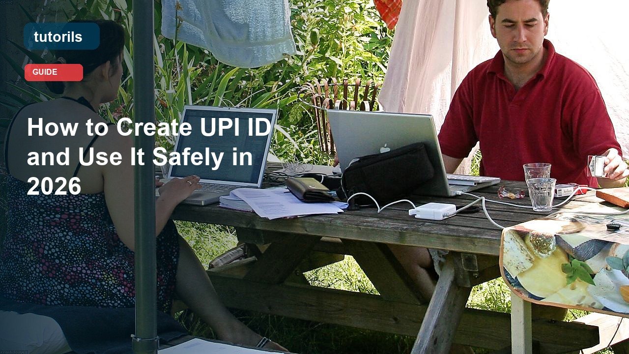 How to Create UPI ID and Use It Safely in 2026 realistic Tutorils guide image