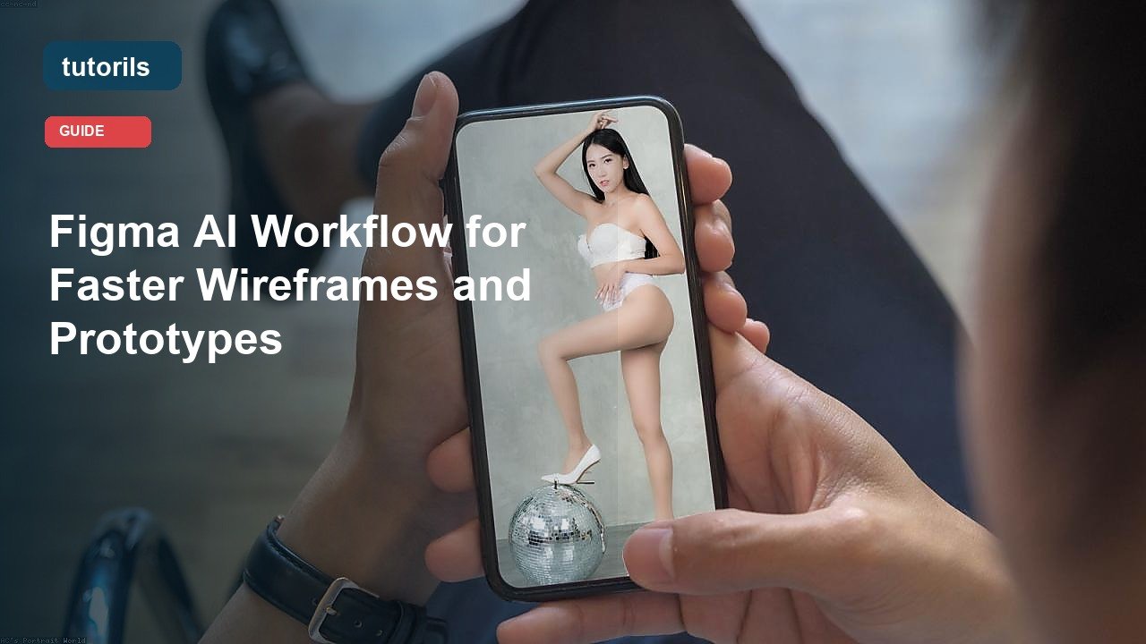 Figma AI Workflow for Faster Wireframes and Prototypes realistic Tutorils guide image
